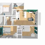Ganusha Cosy 3 Parking Gratuit Balcon Apartamento *
